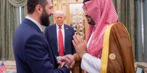 ولي العهد وترامب يجتمعان بالرئيس السوري عقب رفع العقوبات.. وأردوغان يشارك هاتفيًا ـ اعرف كورة