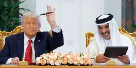 ترامب يوقع اتفاقية تعاون اقتصادي تاريخية مع قطر بقيمة تزيد عن تريليون دولار ـ اعرف كورة