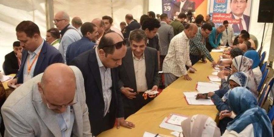 توافد صحفيي المحافظات للمشاركة في العرس الانتخابي.. صور - اعرف كورة