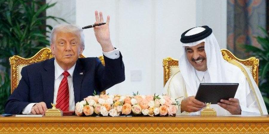 قلم من ذهب... كم تبلغ قيمة هدية تميم لترامب التي خطفت الأضواء؟ - اعرف كورة