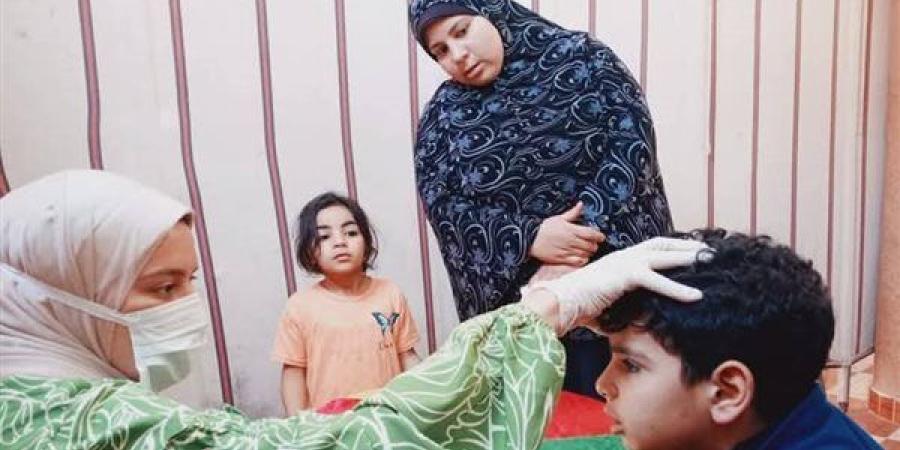 الكشف الطبي علي" ٤٣٢️" من أهالي قرية العامرة في قافلة طبية لجامعة المنوفية ـ اعرف كورة
