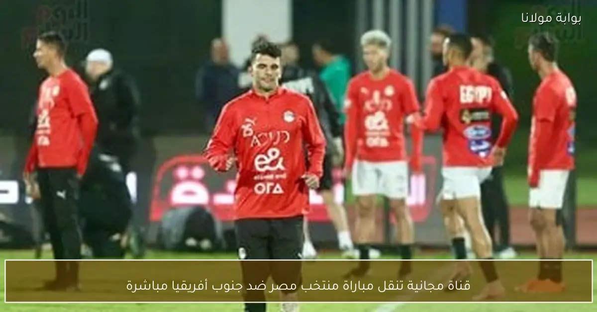 « مباراة منتخب مصر ضد جنوب أفريقيا تتوفر على قناة مجانية مباشرة »