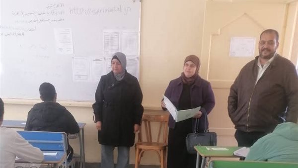 «امتحانات الفصل الدراسي الأول للشهادتين الابتدائية والإعدادية في السويس تحت متابعته»