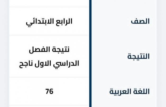 «نتائج سنوات النقل للصف الثالث الابتدائي حتى الثاني الإعدادي 2026 تظهر رسميًا»