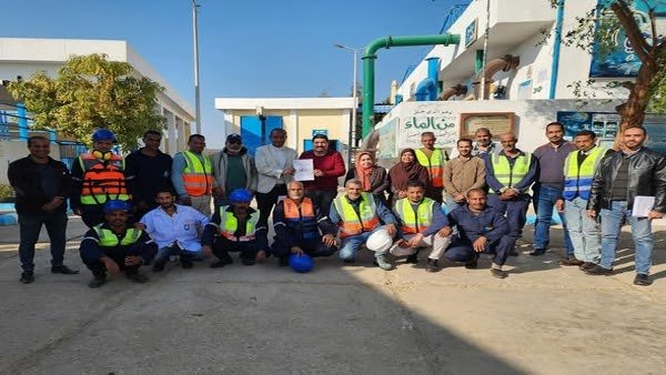 «نجاح متميز يتجدد» محطة مياه نجع عليقي بقفط تحصد اعتماد التميز الدولي للمرة الرابعة