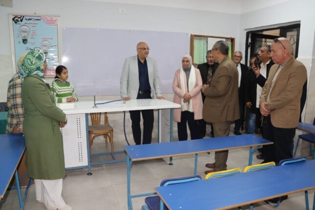 «انطلاق الفصل الدراسي الثاني بكفر شكر» محافظ القليوبية يفتتح مدرستين جديدتين لتعزيز التعليم في المنطقة