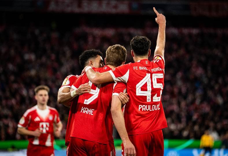 «بايرن ميونيخ يحجز مقعده في نصف نهائي كأس ألمانيا بعد انتصار مثير على لايبزيج»