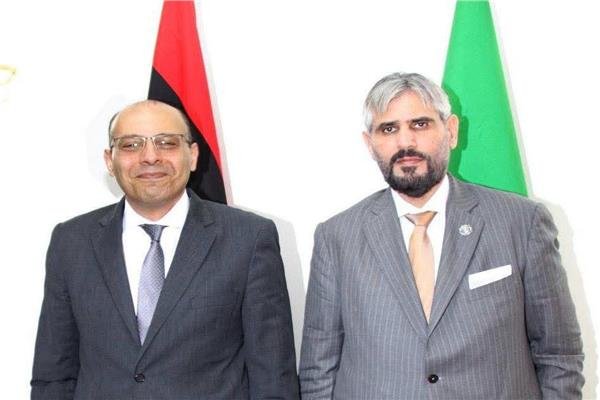 «تعزيز التعاون المشترك» السفير الليبي يناقش مع مساعد وزير الخارجية سبل التعاون الثنائي