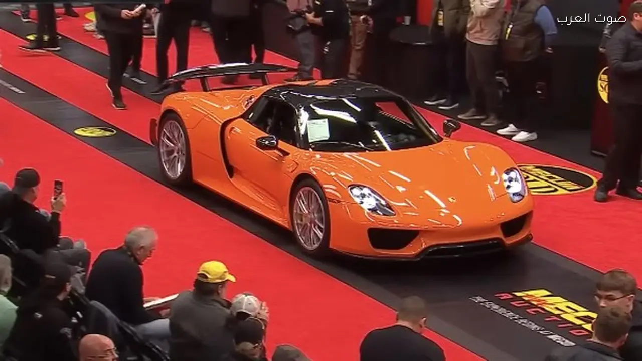 «سيارة بورشه 918 سبايدر تتربع على عرش أغلى السيارات في العالم»