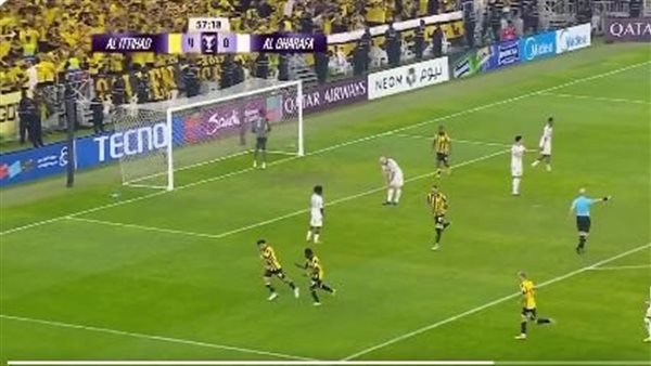«مباراة الاتحاد والغرافة في دوري أبطال آسيا: أهداف الشوط الثاني ونتيجة تاريخية (7-0)»