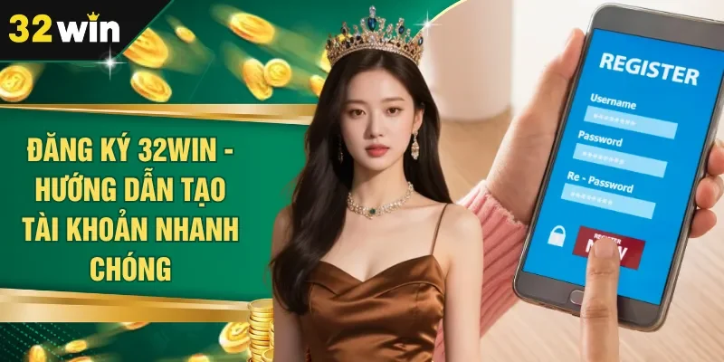 Đăng Ký 32Win - Hướng Dẫn Tạo Tài Khoản Nhanh Chóng
