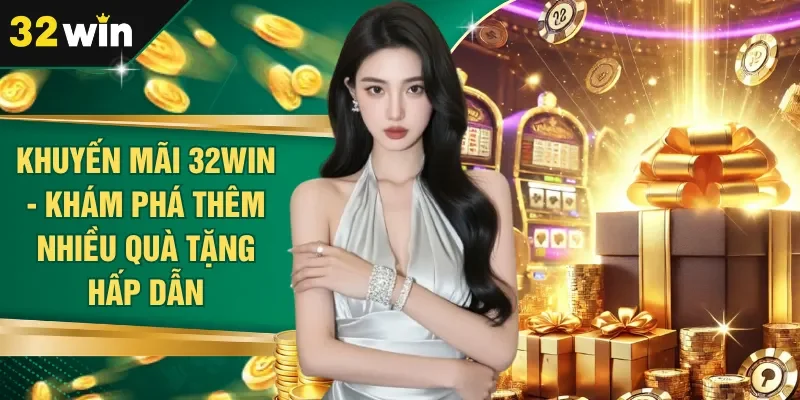 Khuyến Mãi 32Win - Khám Phá Thêm Nhiều Quà Tặng Hấp Dẫn